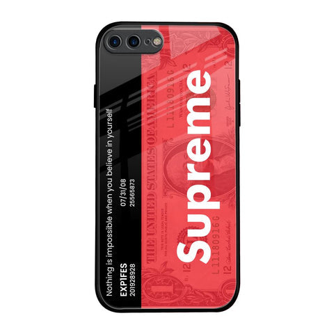 Supreme Ticket Glossy Case for iPhone 7 Plus