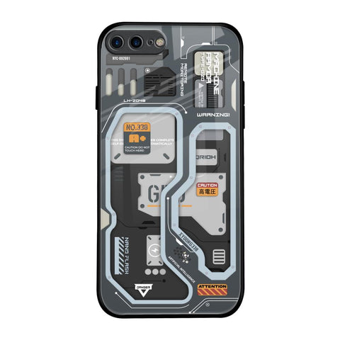 Retro Futuristic Glossy Case for iPhone 7 Plus