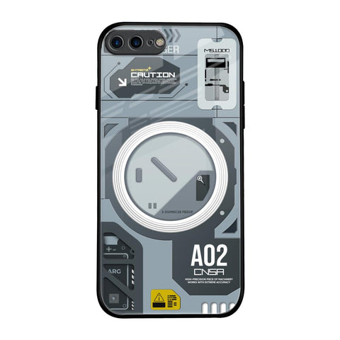 Modern Technology Glossy Case for iPhone 7 Plus