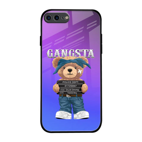 Gangsta Bear Glossy Case for iPhone 7 Plus