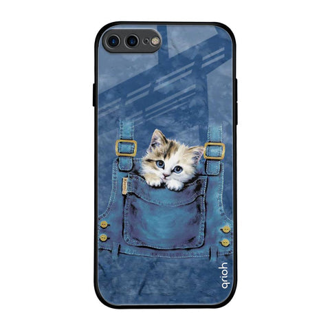 Kitty In Pocket Glossy Case For iPhone 7 Plus
