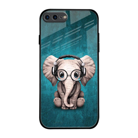 Adorable Baby Elephant Glossy Case For iPhone 7 Plus