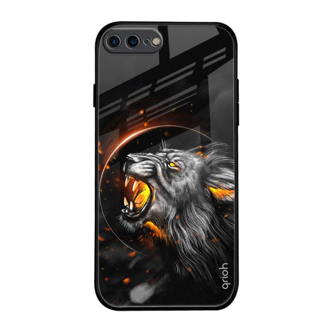 Aggressive Lion Glossy Case for iPhone 7 Plus