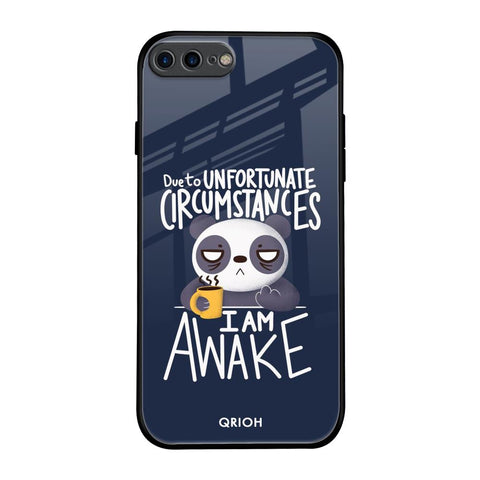 Struggling Panda Glossy Case for iPhone 7 Plus