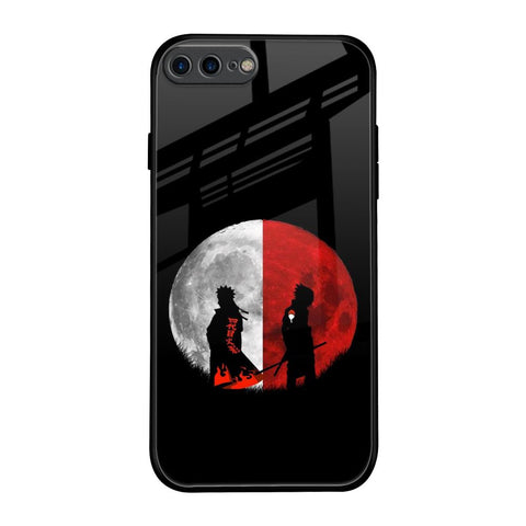 Anime Red Moon Glossy Case for iPhone 7 Plus