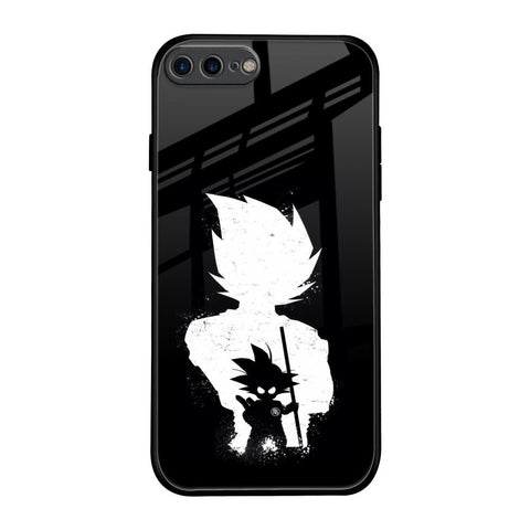 Monochrome Goku Glossy Case for iPhone 7 Plus