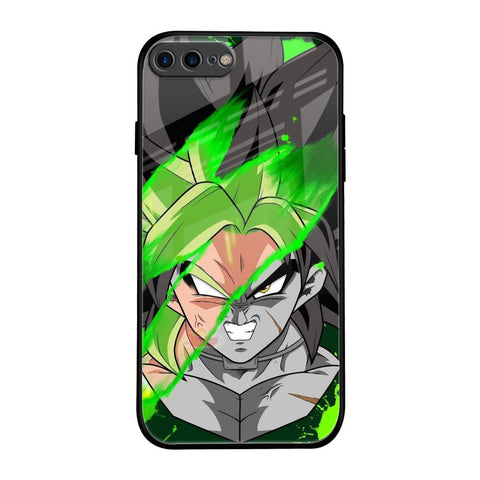 Anime Green Splash Glossy Case for iPhone 7 Plus