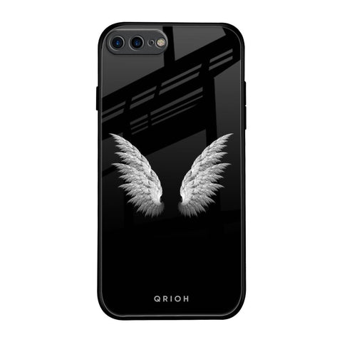 White Angel Wings Glossy Case for iPhone 7 Plus