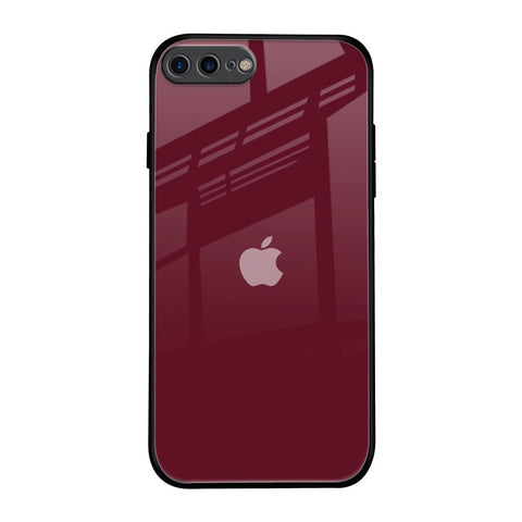 Classic Burgundy Glossy Case for iPhone 7 Plus