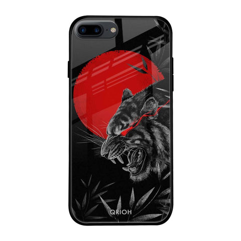 Red Moon Tiger Glossy Case for Apple iPhone 7 Plus