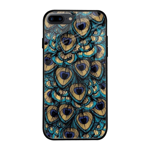 Peacock Feathers Glossy case for iPhone 7 Plus
