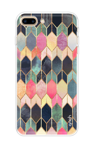 Shimmery Pattern Soft Cover for iPhone 7 Plus