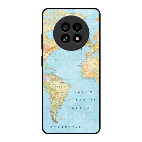 Travel Map Glossy Case for Realme 13 Pro Plus 5G