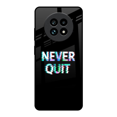 Never Quit Glossy Case For Realme 13 Pro Plus 5G