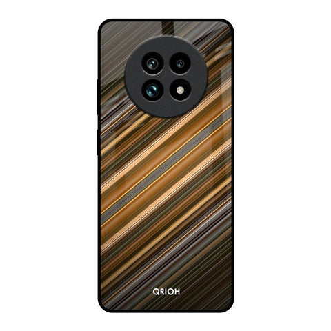 Diagonal Slash Pattern Glossy Case for Realme 13 Pro Plus 5G