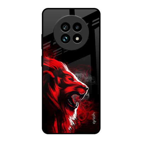 Red Angry Lion Glossy Case for Realme 13 Pro Plus 5G
