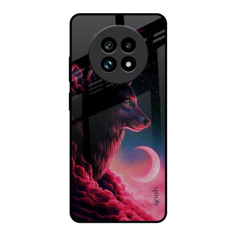 Moon Wolf Glossy Case for Realme 13 Pro Plus 5G