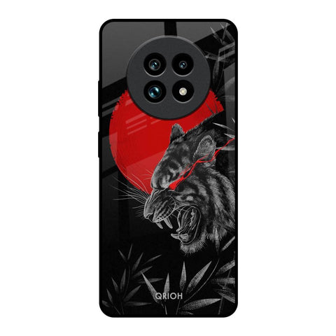 Red Moon Tiger Glossy Case for Realme 13 Pro Plus 5G