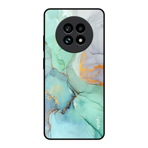 Green Marble Glossy Case for Realme 13 Pro Plus 5G
