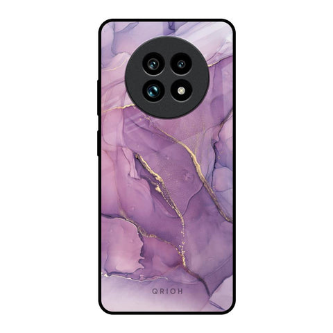Purple Gold Marble Glossy Case for Realme 13 Pro Plus 5G