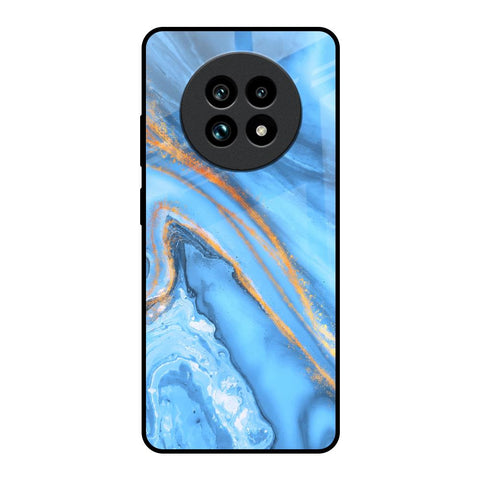 Vibrant Blue Marble Glossy Case for Realme 13 Pro Plus 5G