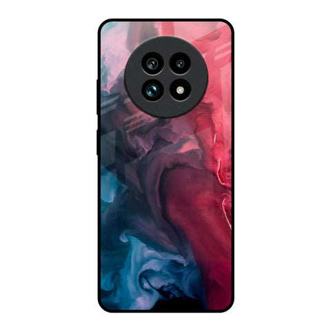 Blue & Red Smoke Glossy Case for Realme 13 Pro Plus 5G
