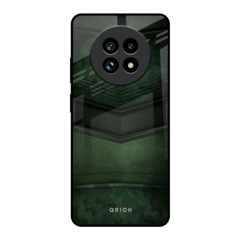 Green Leather Glossy Case for Realme 13 Pro Plus 5G