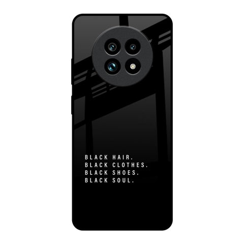 Black Soul Glossy Case for Realme 13 Pro Plus 5G