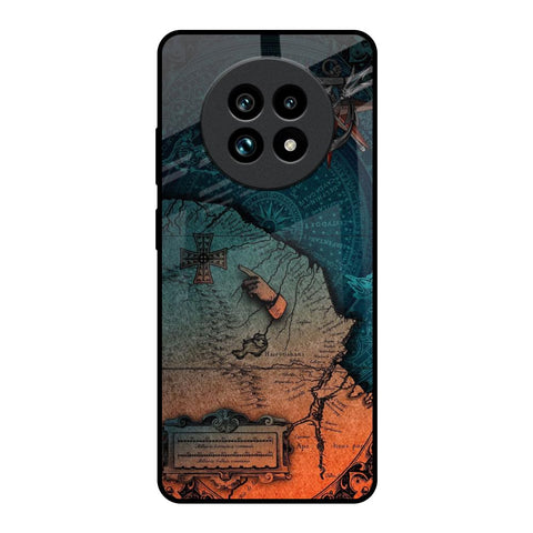 Geographical Map Glossy Case for Realme 13 Pro Plus 5G