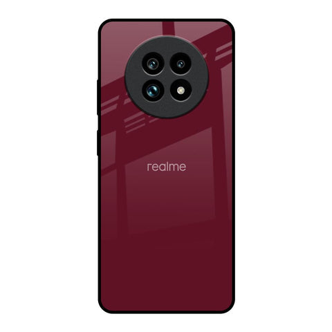 Classic Burgundy Glossy Case for Realme 13 Pro Plus 5G