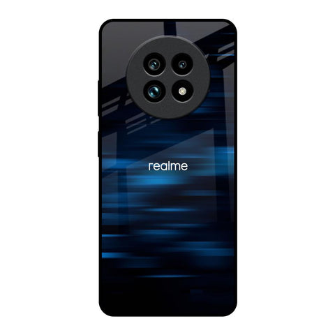 Blue Rough Abstract Glossy Case for Realme 13 Pro Plus 5G