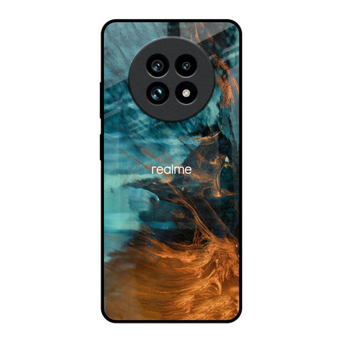 Golden Splash Glossy Case for Realme 13 Pro Plus 5G