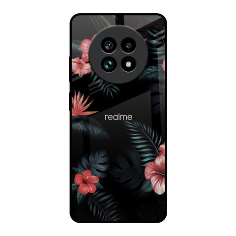 Tropical Art Flower Glossy Case for Realme 13 Pro Plus 5G