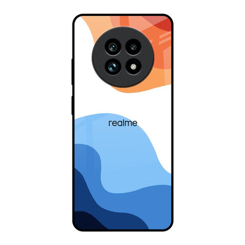 Wavy Color Pattern Glossy Case for Realme 13 Pro Plus 5G