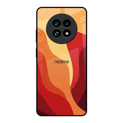 Magma Color Pattern Glossy Case for Realme 13 Pro Plus 5G