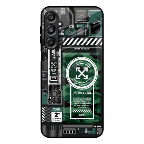 Green Camo Circuit Glossy Case for Samsung Galaxy A16 5G