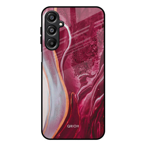Crimson Ruby Glossy Case for Samsung Galaxy A16 5G