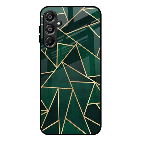 Abstract Green Glossy Case For Samsung Galaxy A16 5G