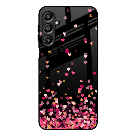 Heart Rain Fall Glossy Case For Samsung Galaxy A16 5G
