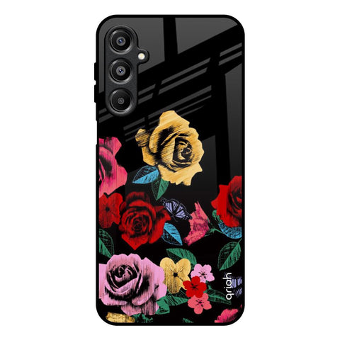 Floral Decorative Glossy Case For Samsung Galaxy A16 5G