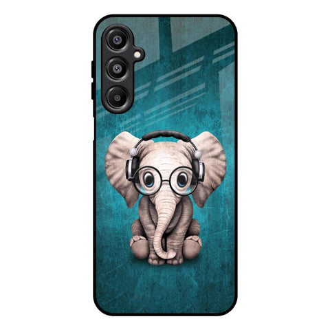 Adorable Baby Elephant Glossy Case For Samsung Galaxy A16 5G