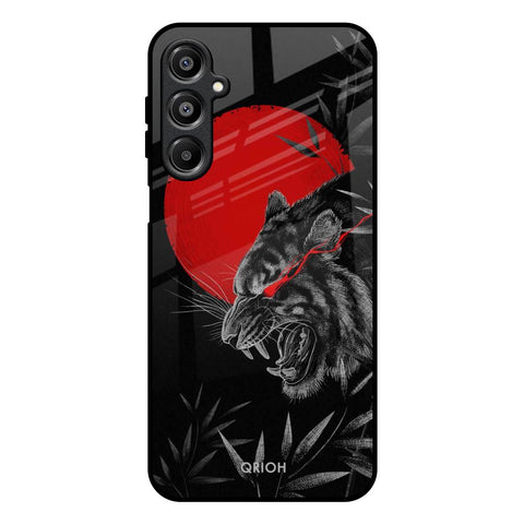 Red Moon Tiger Glossy Case for Samsung Galaxy A16 5G