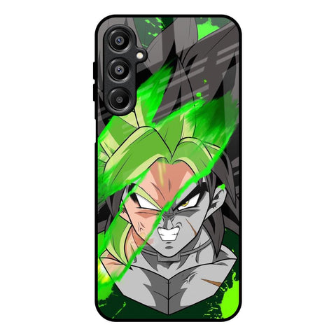 Anime Green Splash Glossy Case for Samsung Galaxy A16 5G
