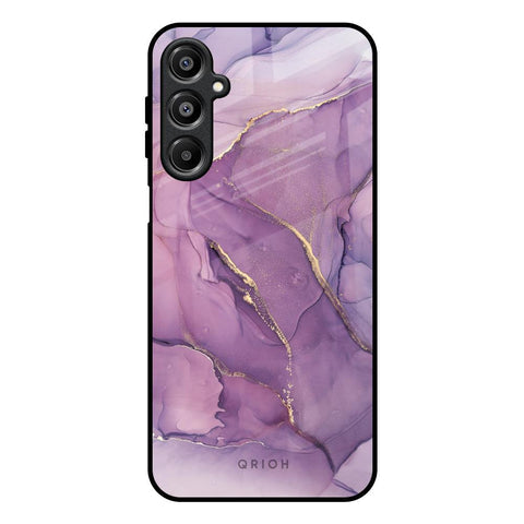 Purple Gold Marble Glossy Case for Samsung Galaxy A16 5G