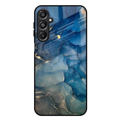 Blue Cool Marble Glossy Case for Samsung Galaxy A16 5G