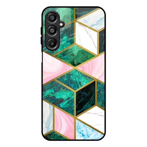 Seamless Green Marble Glossy Case for Samsung Galaxy A16 5G