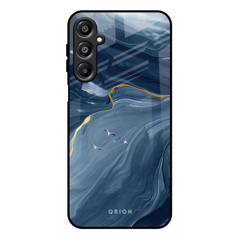Deep Ocean Marble Glossy Case for Samsung Galaxy A16 5G