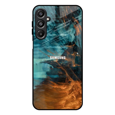 Golden Splash Glossy Case for Samsung Galaxy A16 5G