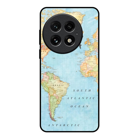 Travel Map Glossy Case for OnePlus 13