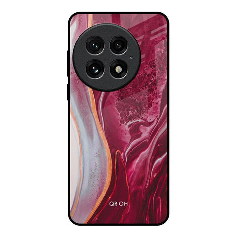 Crimson Ruby Glossy Case for OnePlus 13